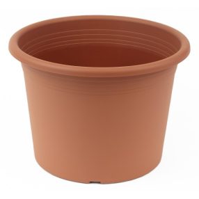 Henger alakú virágcserép Ø15cm terracotta