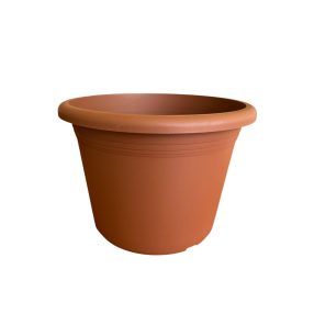 Cilinderes cserép önöntözővel 30 cm terracotta