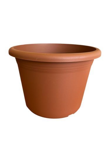 Cilinderes cserép önöntözővel 50 cm terracotta