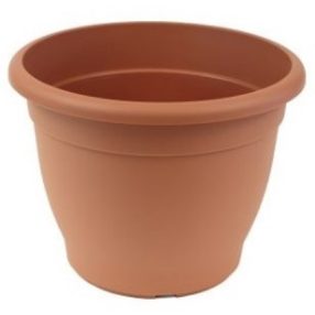 Campana virágcserép Ø15cm terracotta