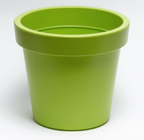 Dupla falú virágcserép Ø25cm lime 