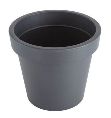 Dupla falú virágcserép Ø35cm anthracite