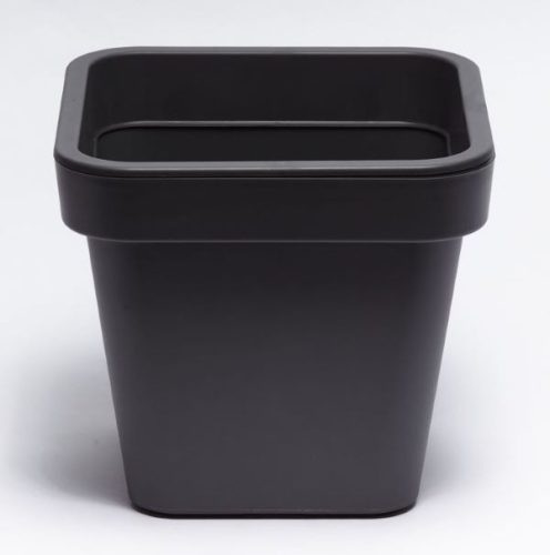 Dupla falú virágcserép Ø30cm anthracite