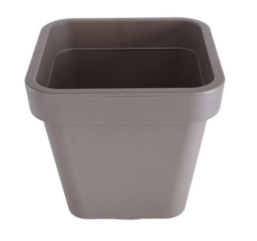 Dupla falú virágcserép Ø25cm taupe