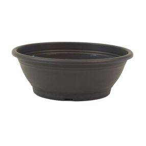 Műanyag virágtál Ø 45 cm anthracite