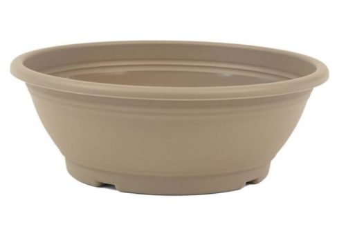 Műanyag virágtál Ø 50cm taupe