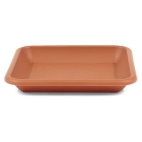 Négyszögletes alátét Ø12cm terracotta