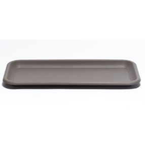 Virágláda alátét 47 cm taupe