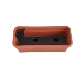 Önöntözős balkonláda 100cm terracotta