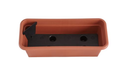 Önöntözős balkonláda 100cm terracotta
