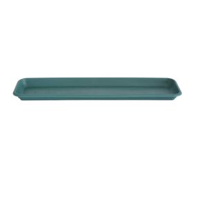 Balkonláda alátét 38 cm zöld