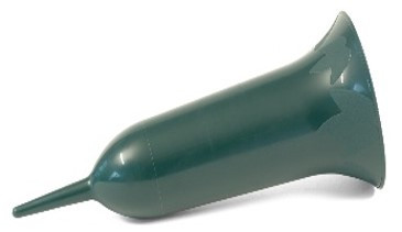 Temetői sírváza Ø21 cm zöld