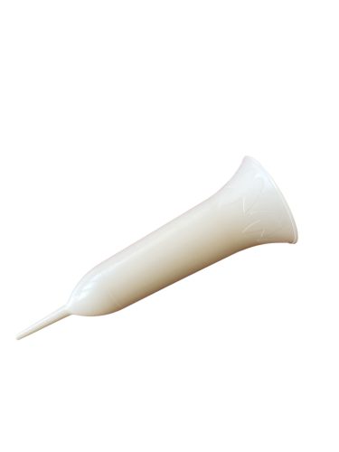 Temetői sírváza Ø31 cm fehér