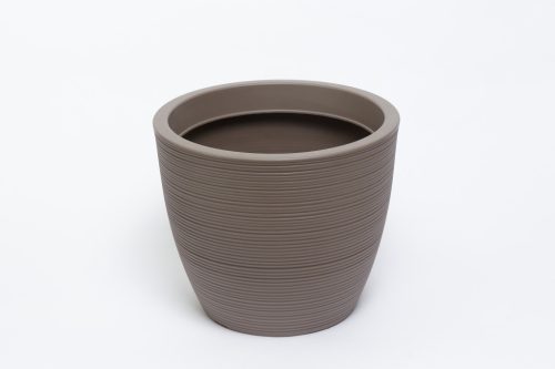 Milano cserép ø 33 cm taupe