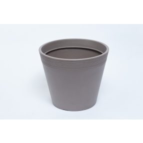 Locarno cserép ø 33 cm taupe