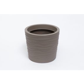 Trento cserép ø 30 cm taupe