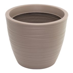 Ancona cserép ø 33 cm taupe