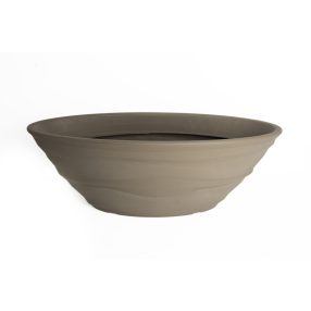 Carara beültető tál 48 cm taupe