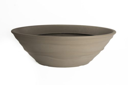 Carara beültető tál 48 cm taupe