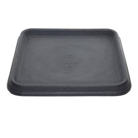 Szögletes alátét 27 cm schwartz