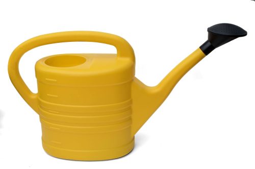 Ovális locsoló kanna 10L sárga