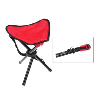 Összecsukható három lábú szék