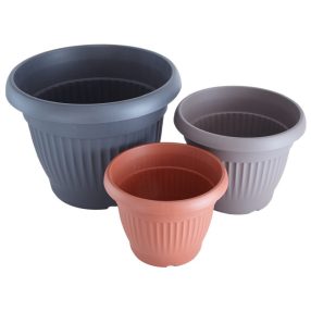 Széria 29 - Campana virágcserép bordázott